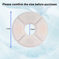 Wymienny filtr z węglem aktywnym dla kota picie wody fontanna wymienione filtry kwiat dla psa okrągły dozownik fontanny 5